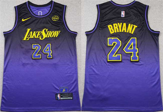 Men's Los Angeles Lakers #24 Kobe Bryant Purple 2024 Stitched Basketball Jersey,We sell and wholesale Men's Los Angeles Lakers #24 Kobe Bryant Purple 2024 Stitched Basketball Jersey on line form chian!
